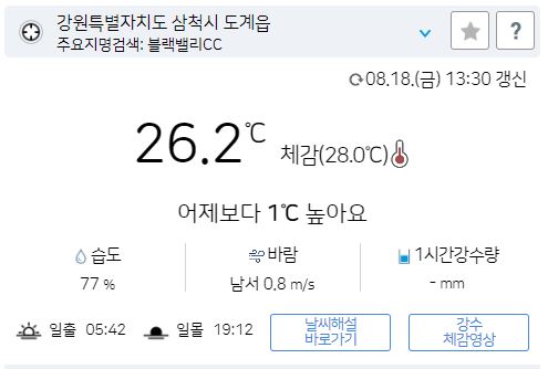 위 그림은 사진 입니다. 아래 본문 내용에서 날씨 상황을 정확히 알 수 있습니다.