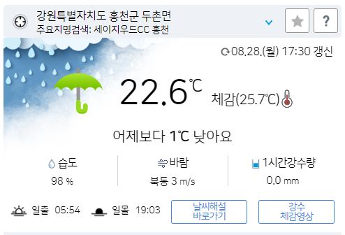 위 그림은 사진 입니다. 아래 본문 내용에서 날씨 상황을 정확히 알 수 있습니다.