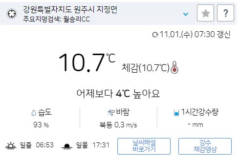 위 그림은 사진 입니다. 아래 본문 내용에서 날씨 상황을 정확히 알 수 있습니다.