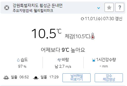 위 그림은 사진 입니다. 아래 본문 내용에서 날씨 상황을 정확히 알 수 있습니다.